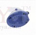 OkaeYa 650-Watt Juicer Mixer Grinder with 3 Jar (White/Blue)